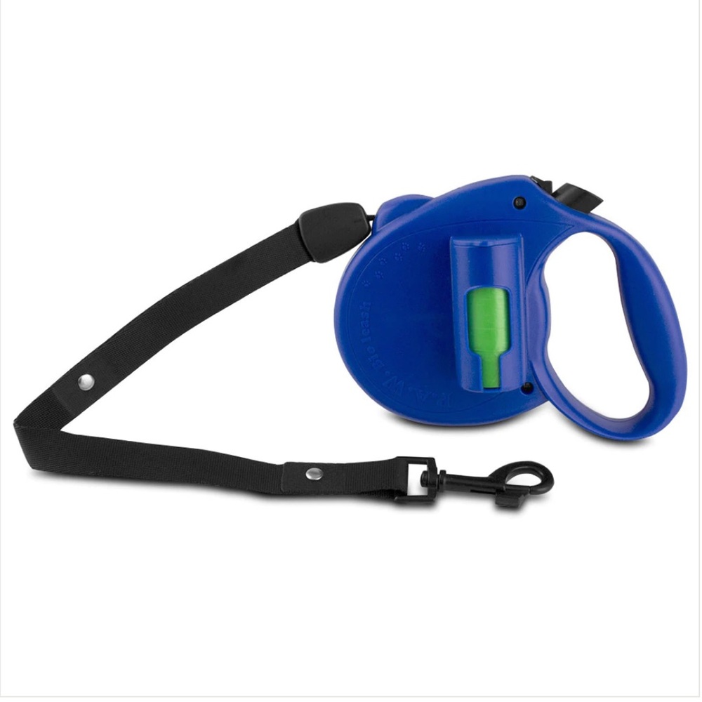 P.A.W. Bio Retractable Leash with Green Pick-up Bags (COPY)